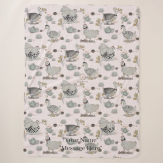 Couverture Sherpa Haute Couture Print Kidsroom Sherpa Blanket