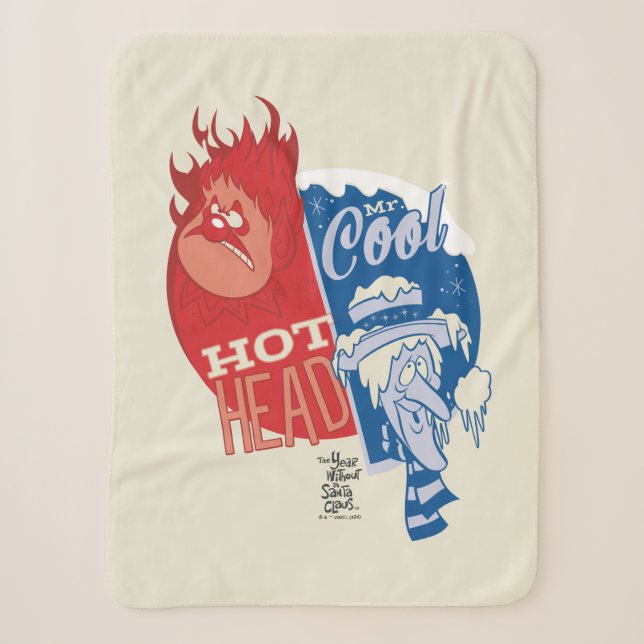 Couverture Sherpa Heat Miser Hot Head & Snow Miser M. Cool (Devant)
