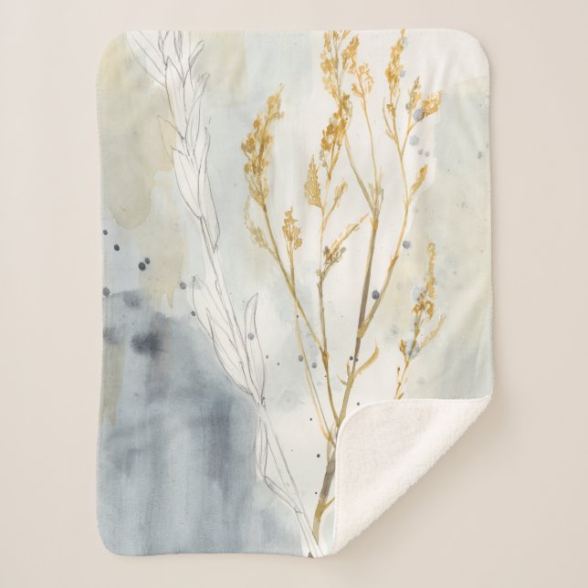 Couverture Sherpa Herbe sauvage (Devant)