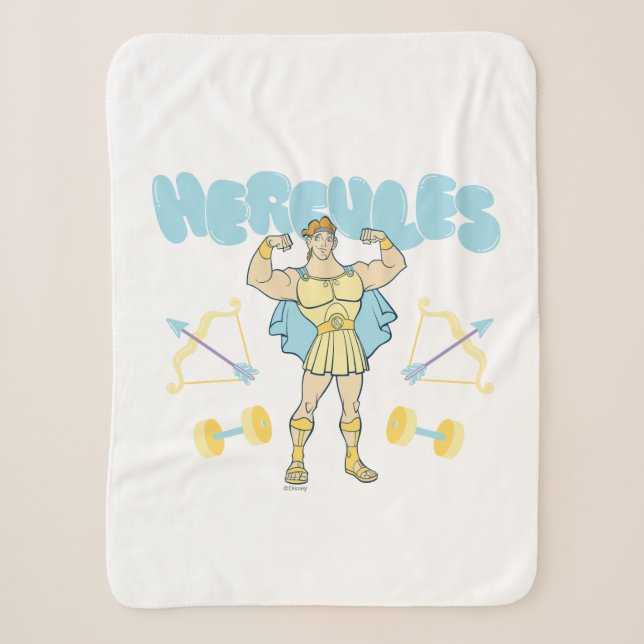 Couverture Sherpa Hercules Arrows and Dumbbells Flex Sherpa Blanket (Devant)