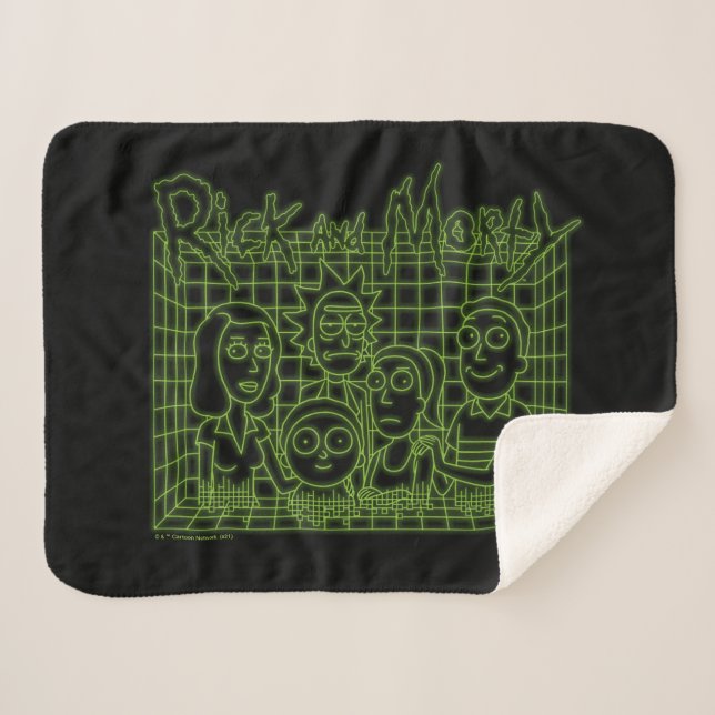 Couverture Sherpa Hologramme numérique de la famille Smith (Devant (Horizontal))