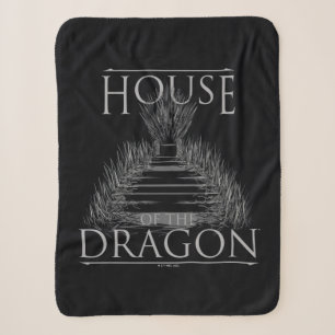 Couverture Sherpa HOUSE of the Dragon Iron Throne Graphic