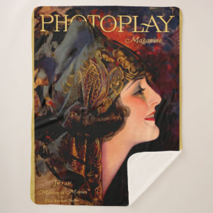 Couverture Sherpa Housse du magazine Photoplay 1920