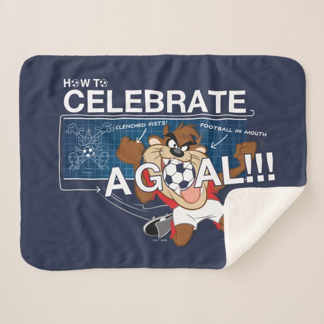 Couverture Sherpa How to Celebrate a Goal With TAZ™ (Devant (Horizontal))