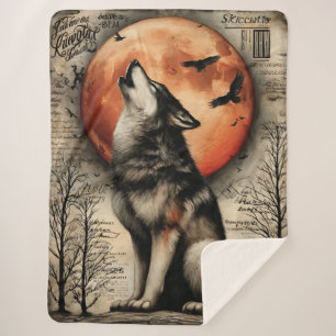 Couverture Sherpa Howl & Hallow - Sous la lune brûlante