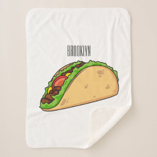 Couverture Sherpa Illustration de dessin sur Taco