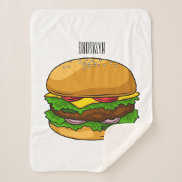 Couverture Sherpa Illustration de Hamburger