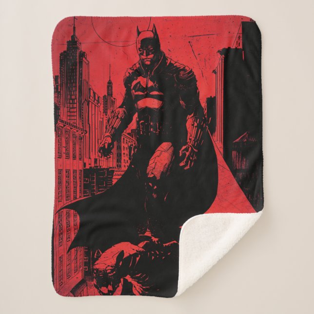 Couverture Sherpa Illustration de la bande dessinée de Batman (Devant)