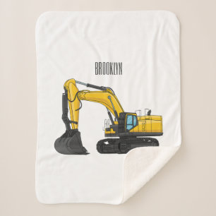Couverture Sherpa Illustration de la pelle Crawler
