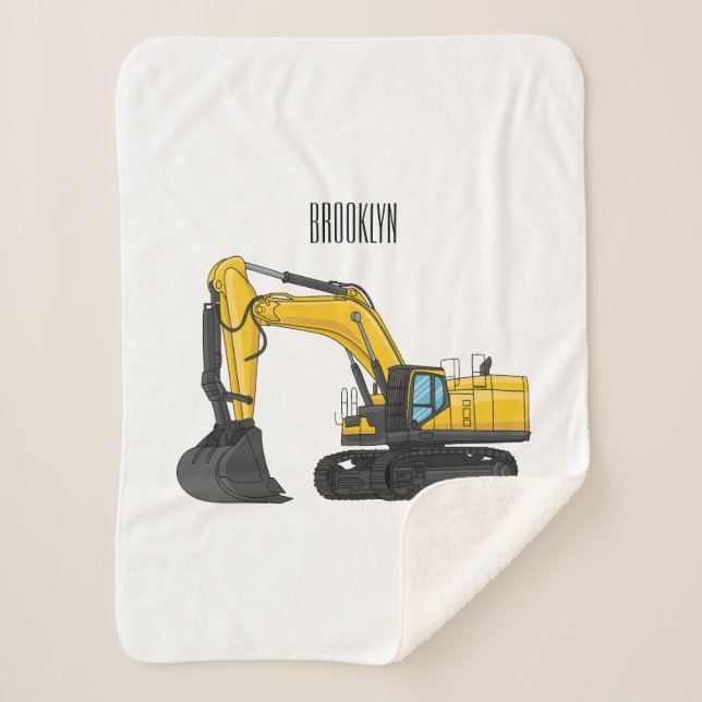 Couverture Sherpa Illustration de la pelle Crawler (Devant)