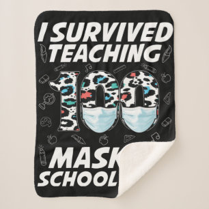 Couverture Sherpa J'Ai Survécu En Enseignant 100 Jours Scolaires Mas