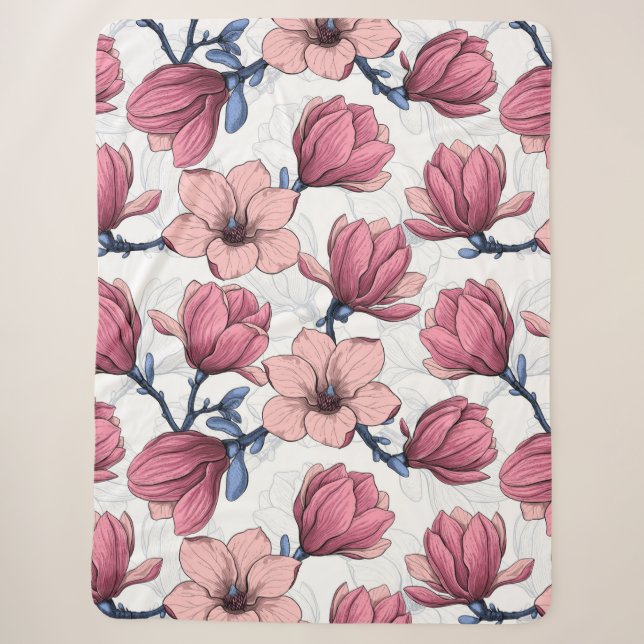 Couverture Sherpa Jardin de Magnolia 2 (Devant)