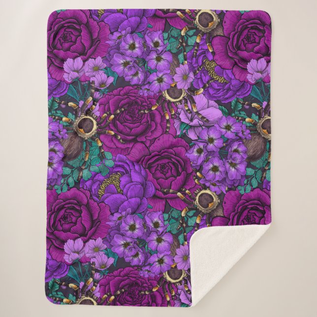 Couverture Sherpa Jardin Tarantula 3 (Devant)