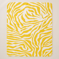 Jaune zèbre rayures Preppy Wild Poster de animal