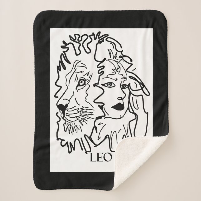 Couverture Sherpa Je suis LEO (Devant)