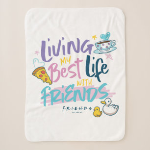Couverture Sherpa Je vis ma meilleure vie avec FRIENDS™