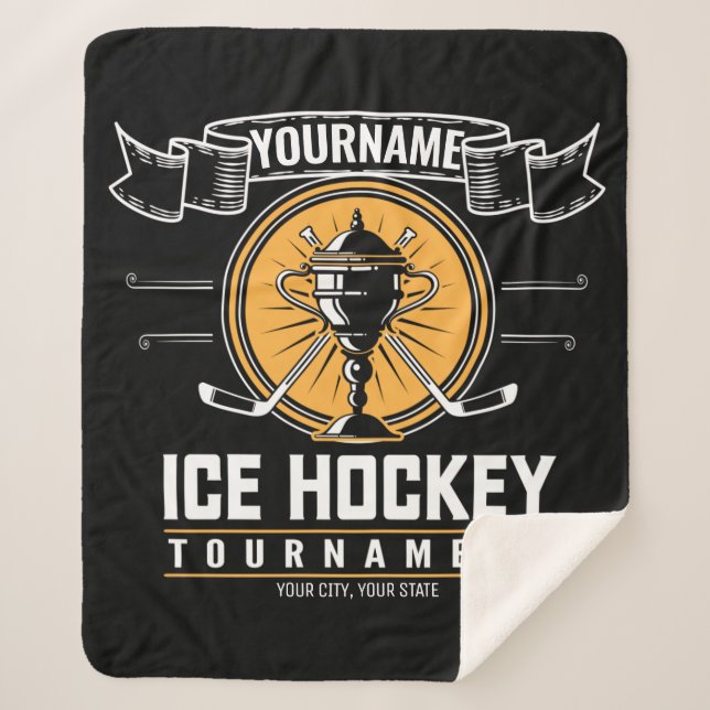 Couverture Sherpa Jeux de hockey sur gazon (Devant)