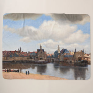 Couverture Sherpa Johannes Vermeer - Vue de Delft