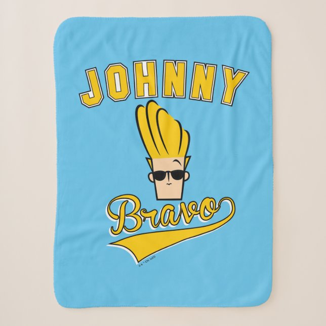 Couverture Sherpa Johnny Bravo Collegiate Graphic (Devant)