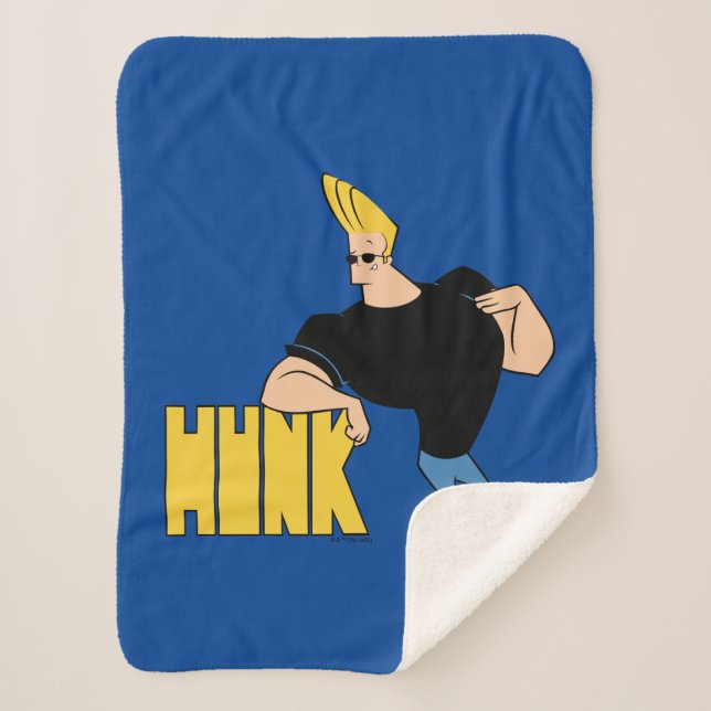Couverture Sherpa Johnny Bravo - Hunk (Devant)