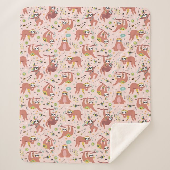 Couverture Sherpa Jolies fentes Sherpa Blanket (Devant)