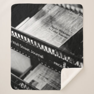 COUVERTURE SHERPA JOURNAUX SUR LE WALL STREET JOURNAL RACK