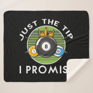 Couverture Sherpa Just The Tip I Promise Billard