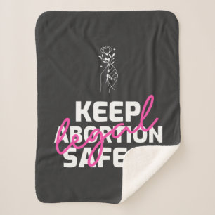 Couverture Sherpa Keep Abortion Safe And Legal