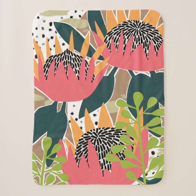 Couverture Sherpa King Protea I (Devant)