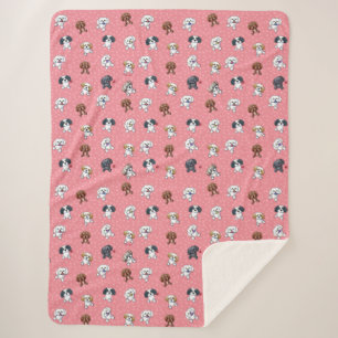 Couverture Sherpa KiniArt Shih Tzu