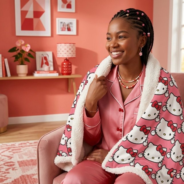 Couverture Sherpa Kitty Sherpa Blanket (Créateur téléchargé)