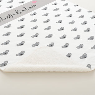 Couverture Sherpa "Koala Embrace" #AustraliaLove Charity Baby Cosy B