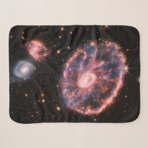 Couverture Sherpa La Galaxie Cartwheel Et Ses Galaxies Compagnons.