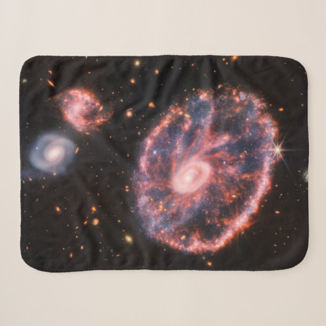 Couverture Sherpa La Galaxie Cartwheel Et Ses Galaxies Compagnons. (Devant (Horizontal))