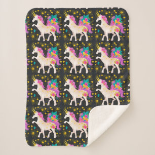 Couverture Sherpa La licorne So Extra