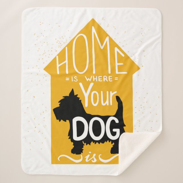 Couverture Sherpa La maison est où le chien est (Devant)