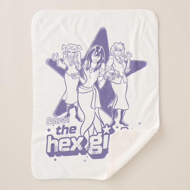 Couverture Sherpa La puissance étoilée des filles hexagonales (Devant)