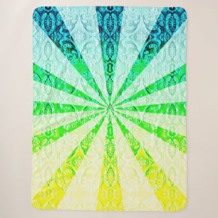 Couverture Sherpa Lacy Sun Burst