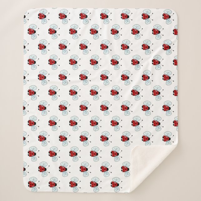 Couverture Sherpa Ladybug (Devant)