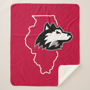 Couverture Sherpa L'Amour de l'État de NIU Huskies