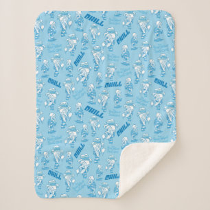 Couverture Sherpa L'ANNÉE SANS Motif SANTA CLAUS™ Snow Miser