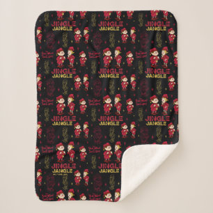 Couverture Sherpa L'ANNÉE SANS SANTA CLAUS™ Motif Elf