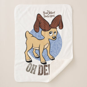 Couverture Sherpa L'ANNÉE SANS SANTA CLAUS™ Vixen "Oh Deer"