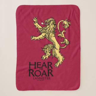 Couverture Sherpa Lannister Sigil - Entendez-Moi Roar