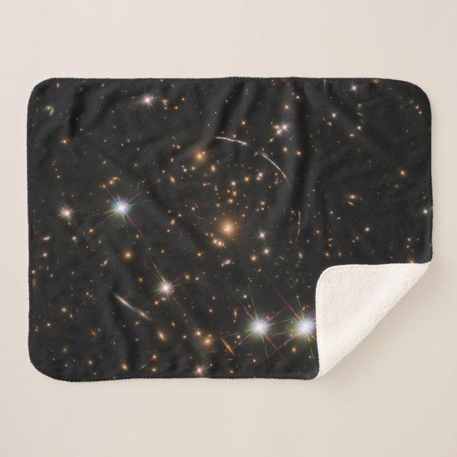 Couverture Sherpa L'Arc Sunburst Dans Un Gros Cluster Galaxy (Devant (Horizontal))