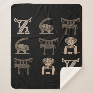 Couverture Sherpa l'art tribal africain Abstrait