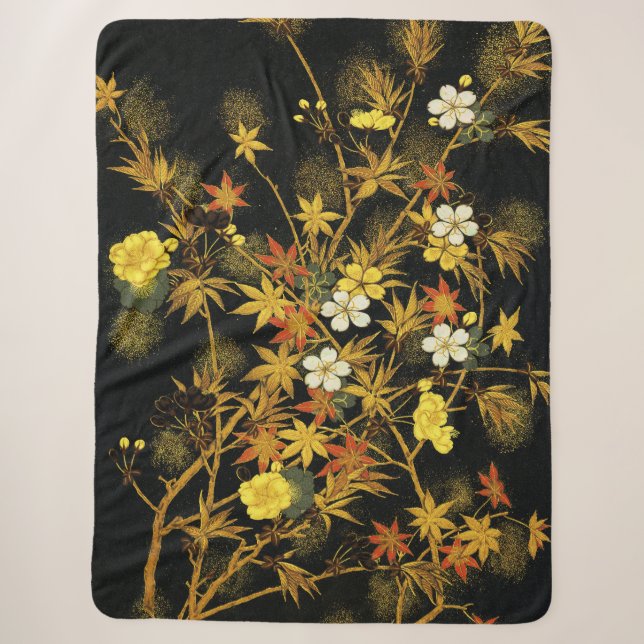 Couverture Sherpa L'automne japonais laisse l'art classique antique  (Devant)