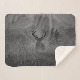 Couverture Sherpa Le Cerf Dans La Mist