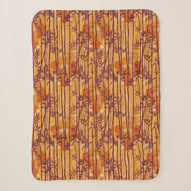 Couverture Sherpa Le Motif White Lotus Sunset Safari (Devant)