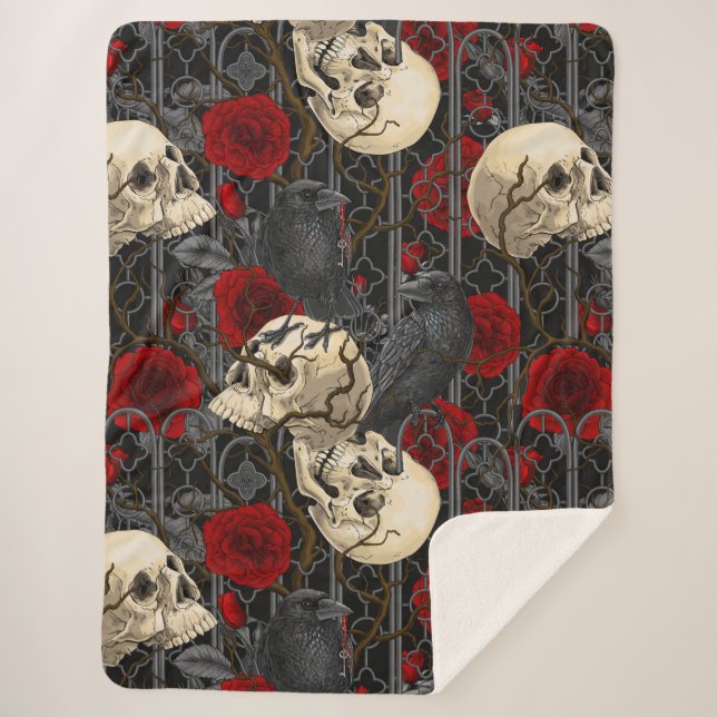Couverture Sherpa Le secret de Raven. Illustration gothique sombre e (Devant)